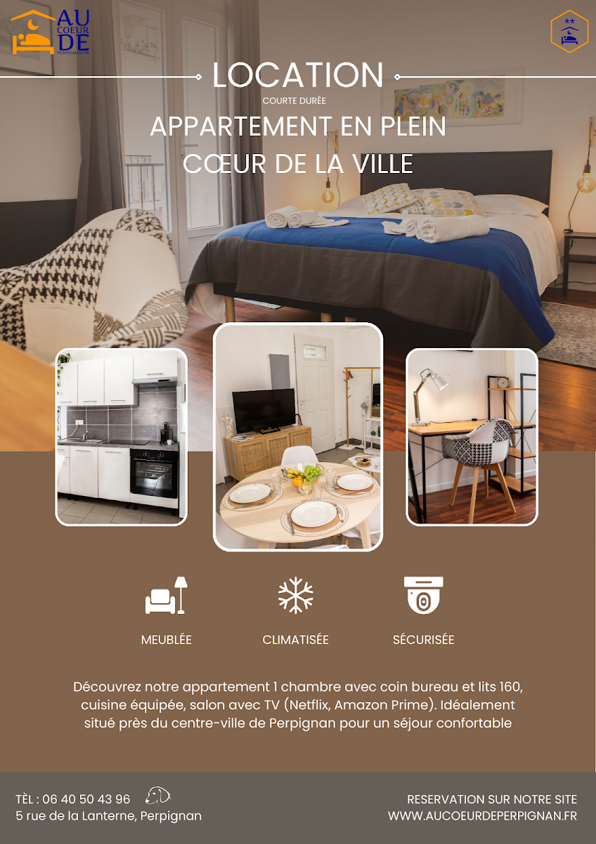 Au Cœur de Perpignan - Location de vacances